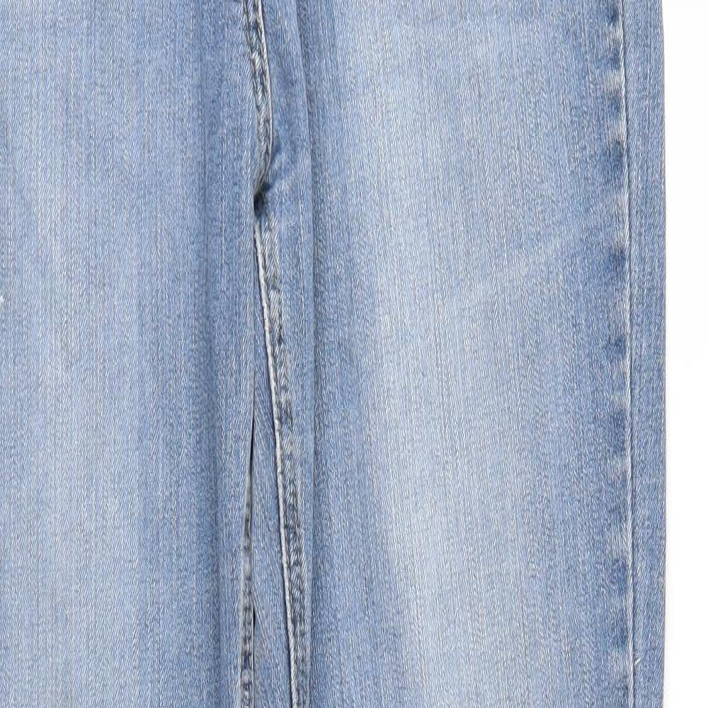 Papaya Womens Blue   Straight Jeans Size 14 L29 in