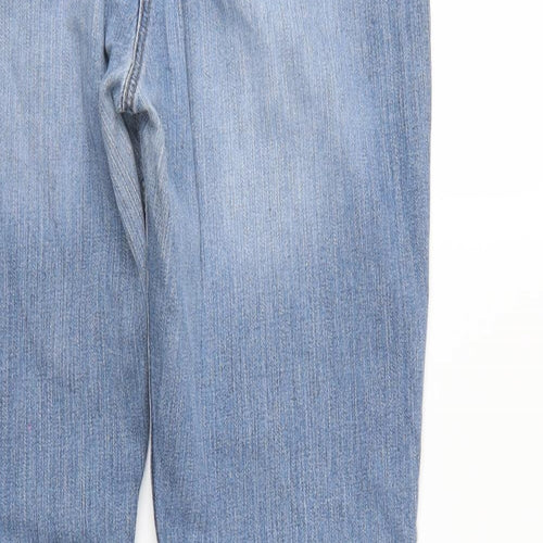 Papaya Womens Blue   Straight Jeans Size 14 L29 in