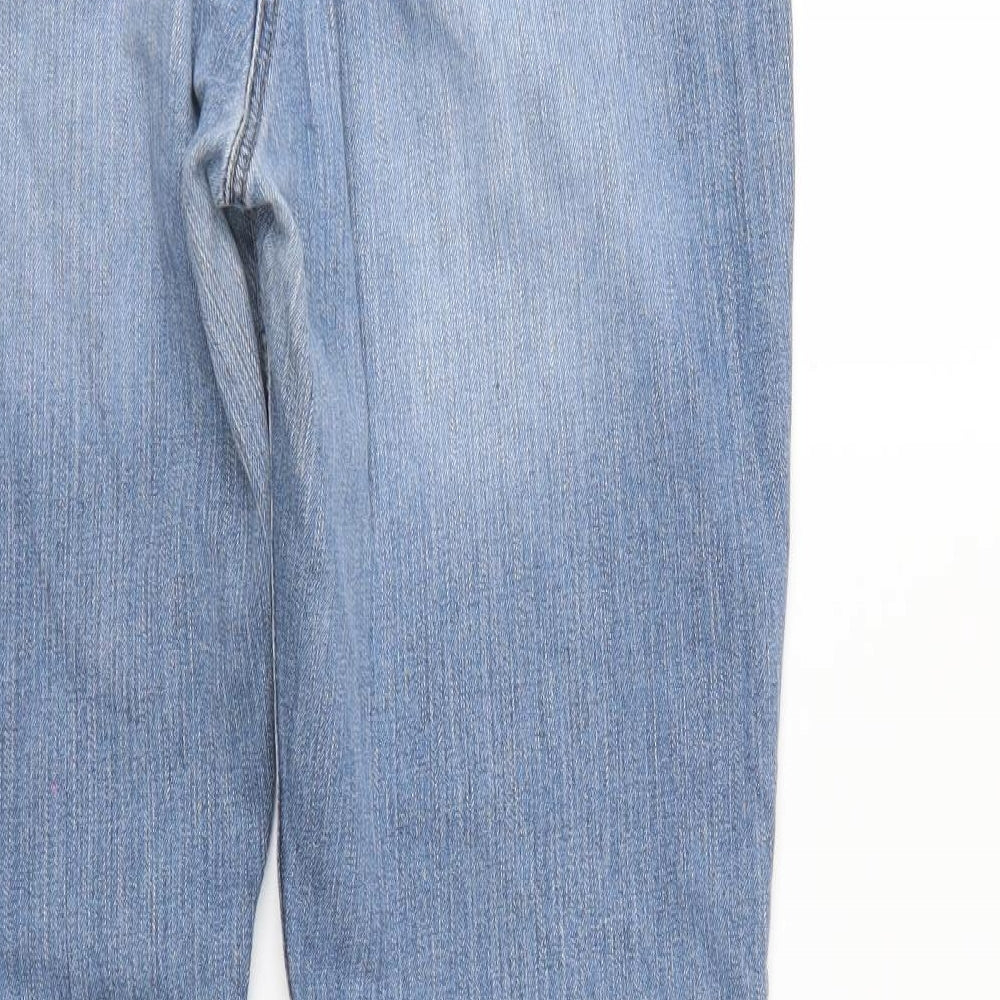 Papaya Womens Blue   Straight Jeans Size 14 L29 in