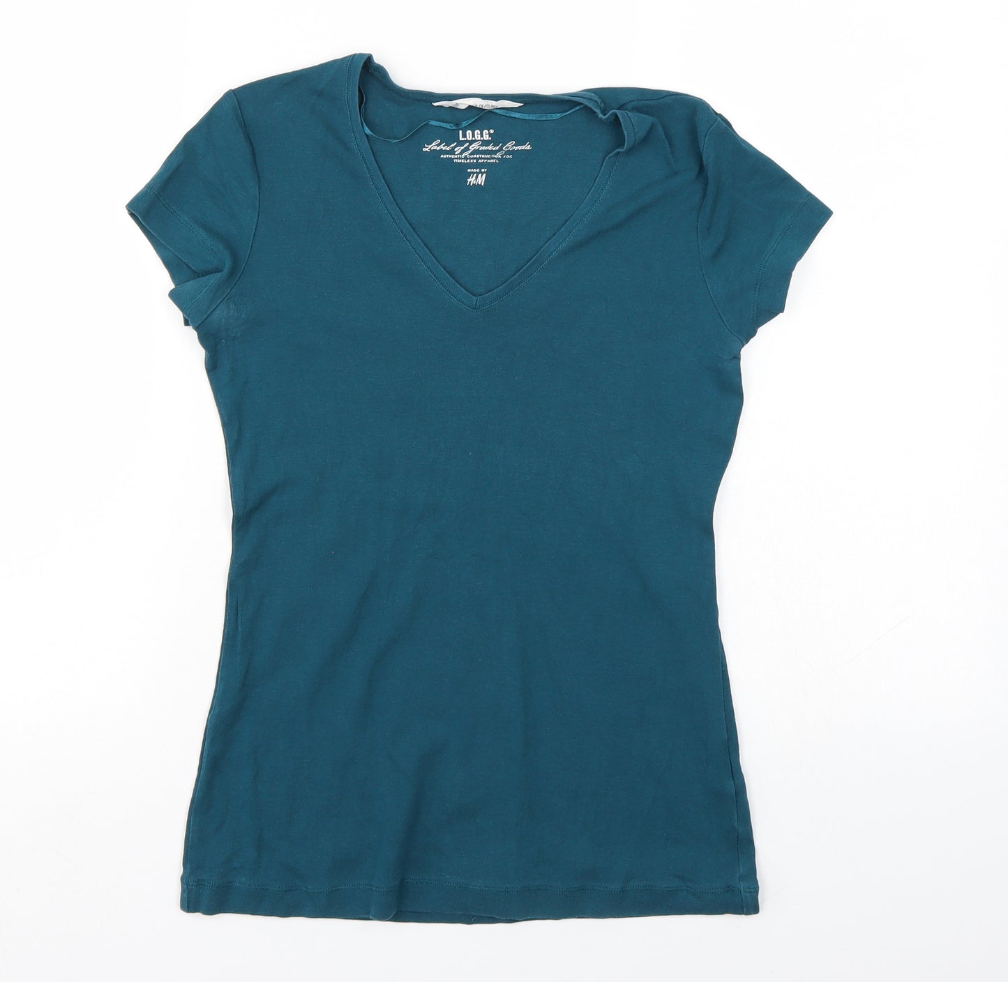 LOGG Womens Blue   Basic T-Shirt Size M