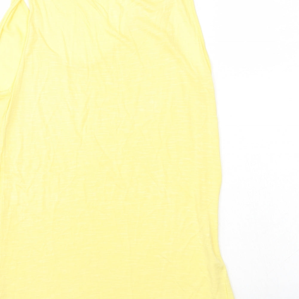 Dorothy Perkins Womens Yellow   Basic Tank Size 12