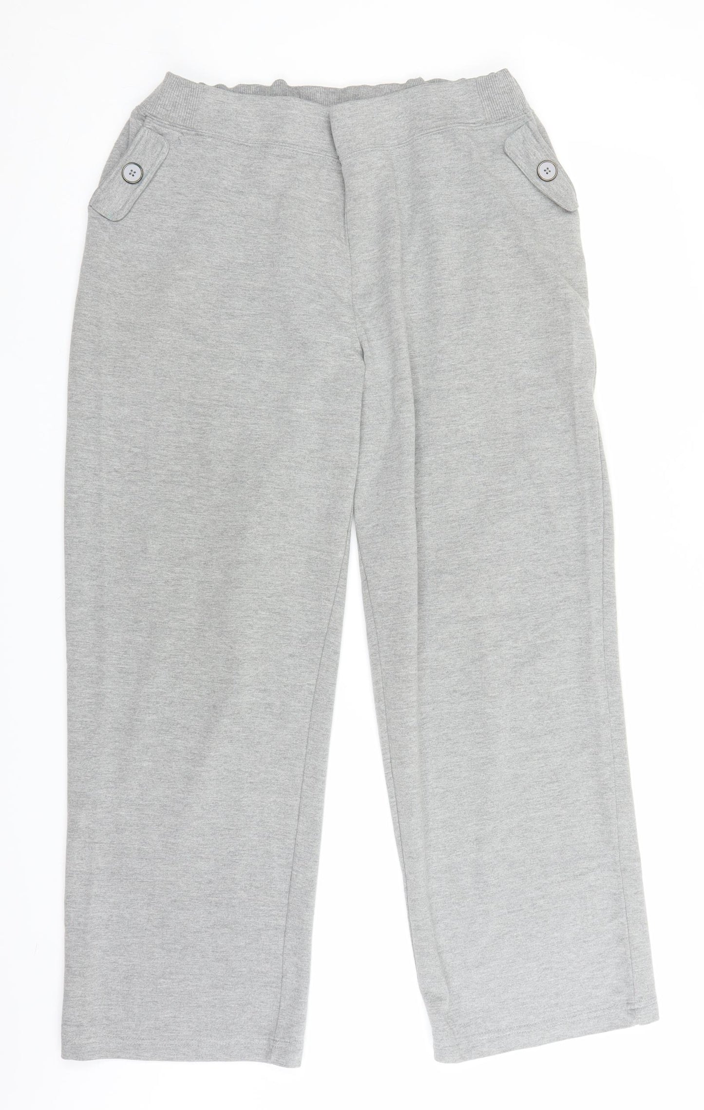 BM Womens Grey   Sweatpants Trousers Size M L26.5 in