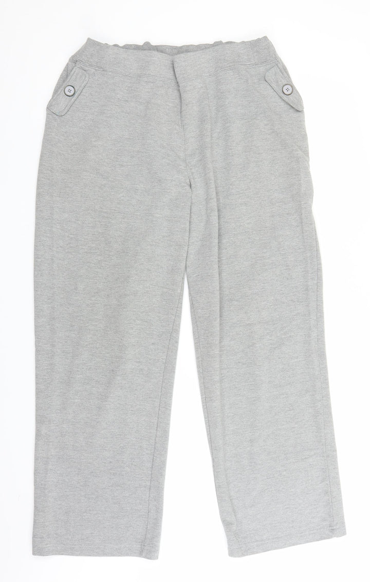 BM Womens Grey   Sweatpants Trousers Size M L26.5 in