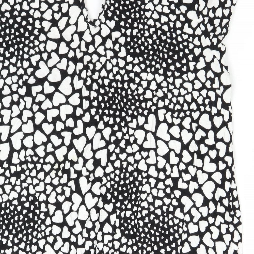 George Womens Black Polka Dot  Basic Blouse Size 20