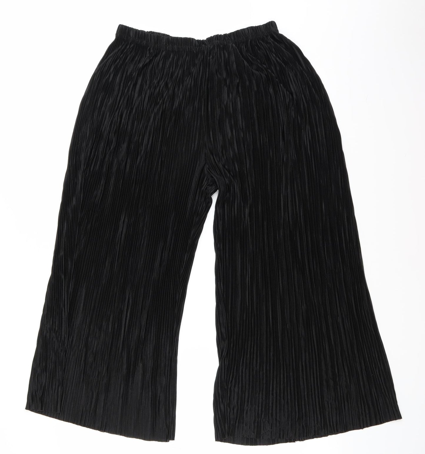 New Look Womens Black   Trousers  Size 12 L23 in