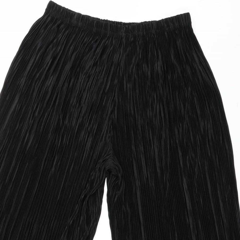 New Look Womens Black   Trousers  Size 12 L23 in