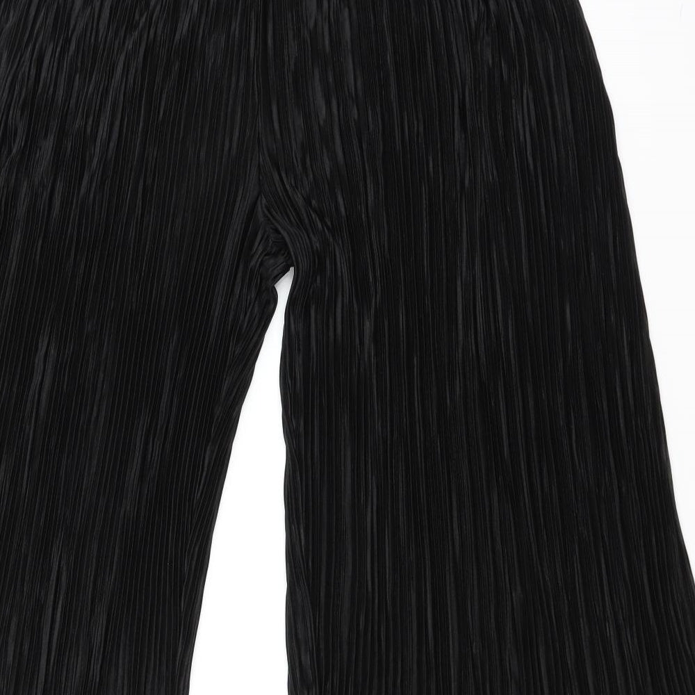 New Look Womens Black   Trousers  Size 12 L23 in