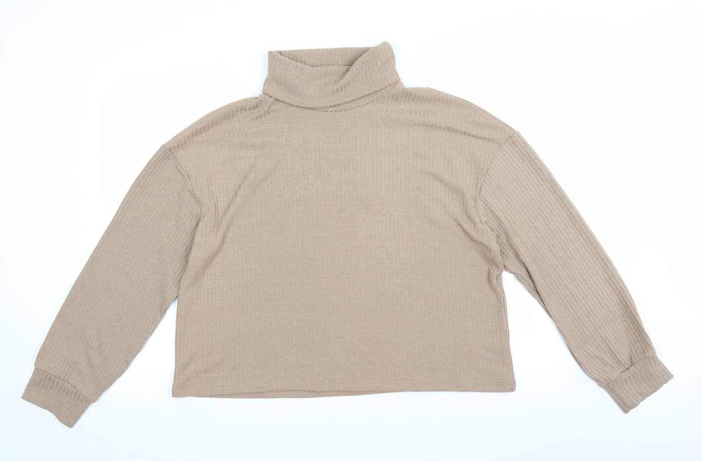 SheIn Womens Beige   Pullover Jumper Size XL