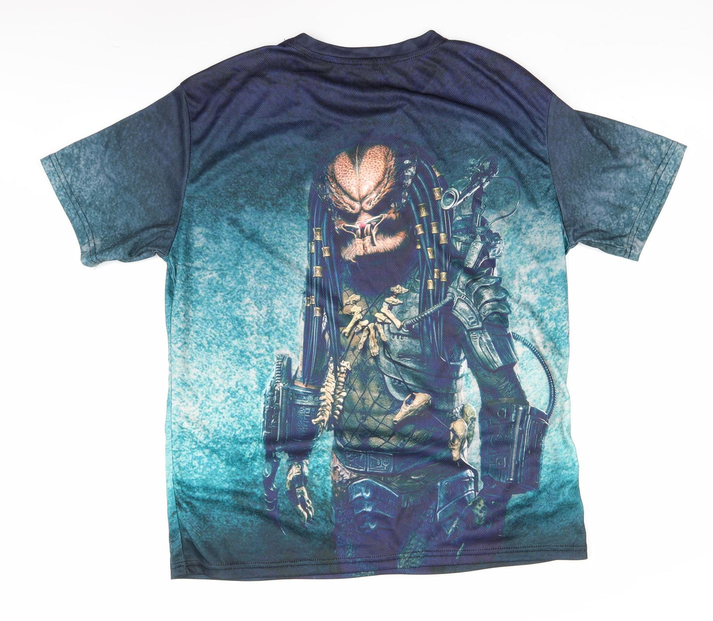 Preworn Mens Blue    T-Shirt Size 3XL  - Predator