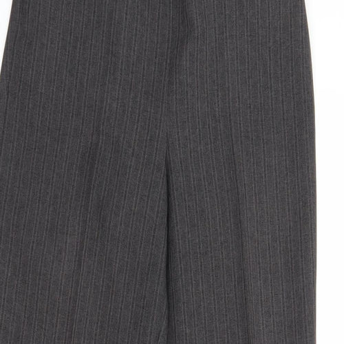 BM Womens Brown Striped  Trousers  Size 10 L26 in