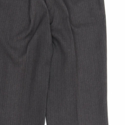 BM Womens Brown Striped  Trousers  Size 10 L26 in