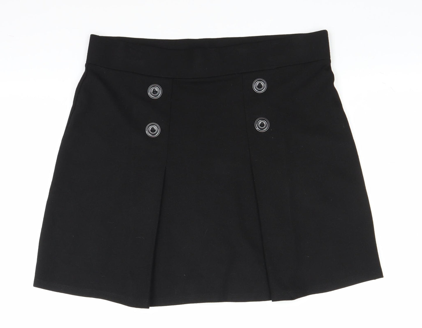 George Womens Black   A-Line Skirt Size 14