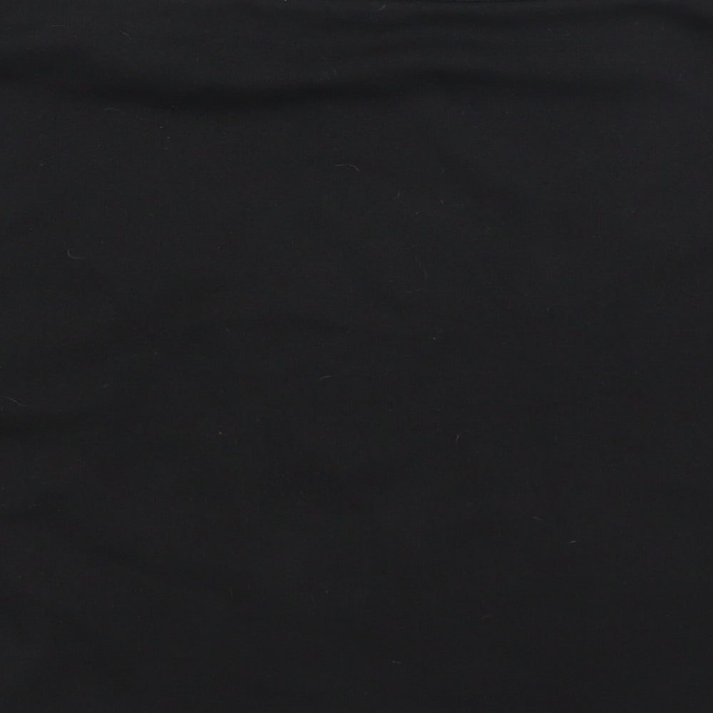 George Womens Black   A-Line Skirt Size 14