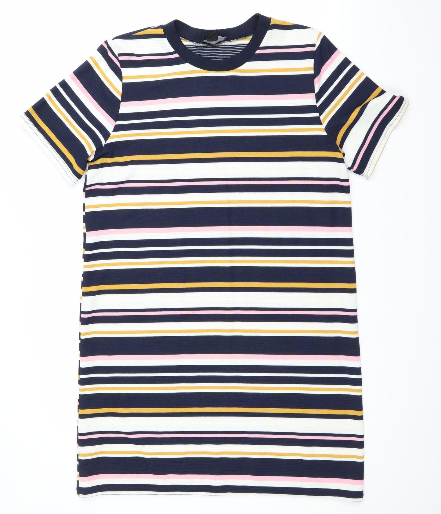 Atmosphere Womens Blue Striped  T-Shirt Dress  Size 12