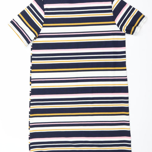 Atmosphere Womens Blue Striped  T-Shirt Dress  Size 12