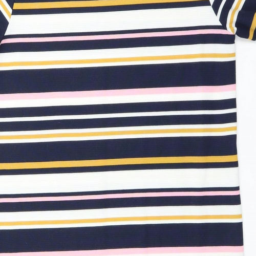 Atmosphere Womens Blue Striped  T-Shirt Dress  Size 12