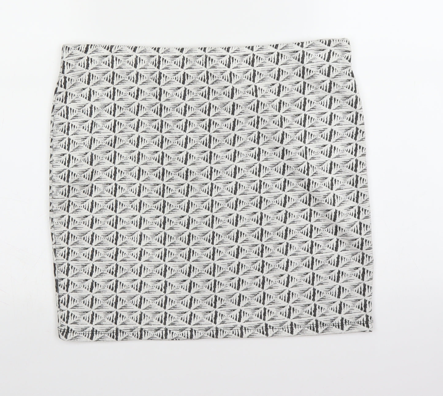 Atmosphere Womens White Geometric  Straight & Pencil Skirt Size 14