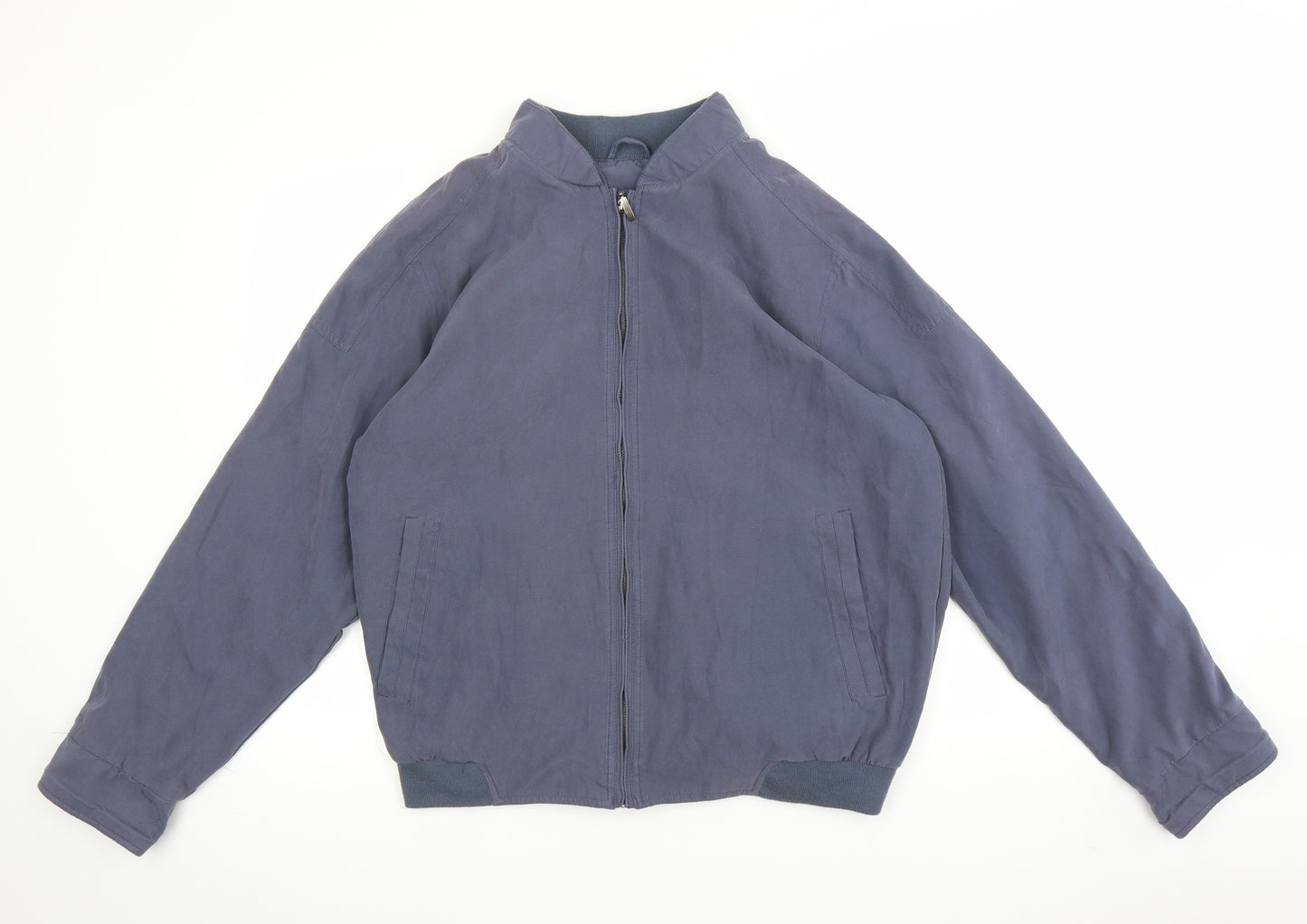 Kingston Mens Blue   Bomber Jacket Jacket Size M