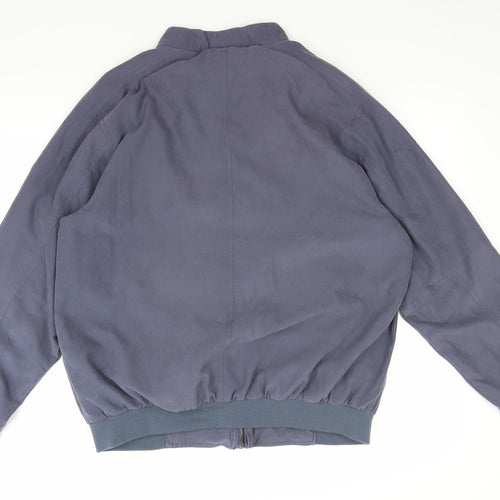 Kingston Mens Blue   Bomber Jacket Jacket Size M