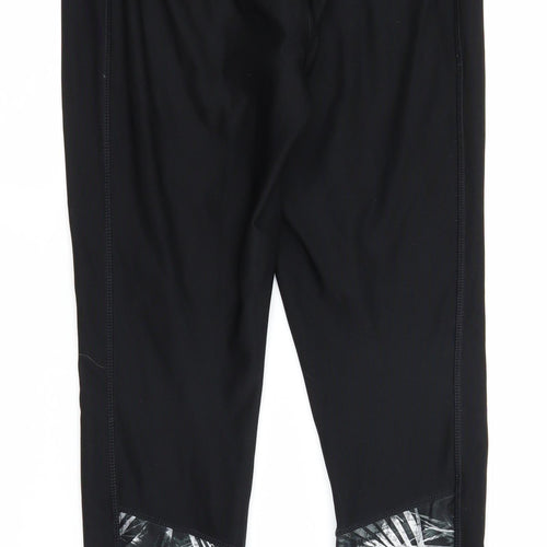 Athletic Works Womens Black   Jogger Leggings Size M L26 in