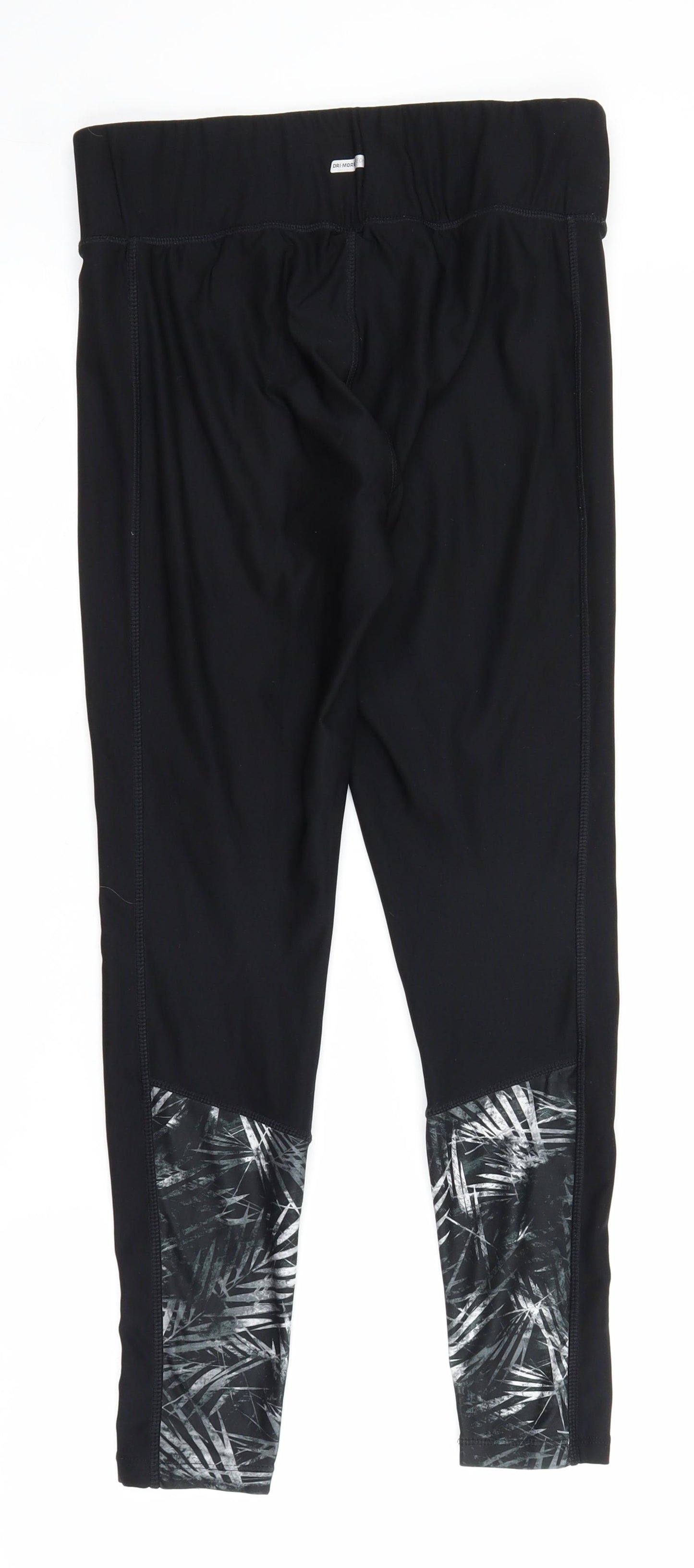 Athletic Works Womens Black   Jogger Leggings Size M L26 in