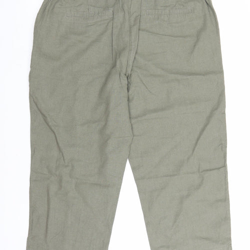 Anthology Womens Green   Chino Shorts Size 14