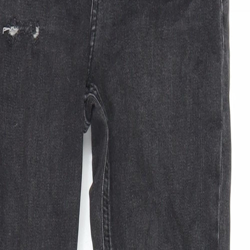 Topshop Womens Grey  Denim Jegging Jeans Size 25 in L25.5 in