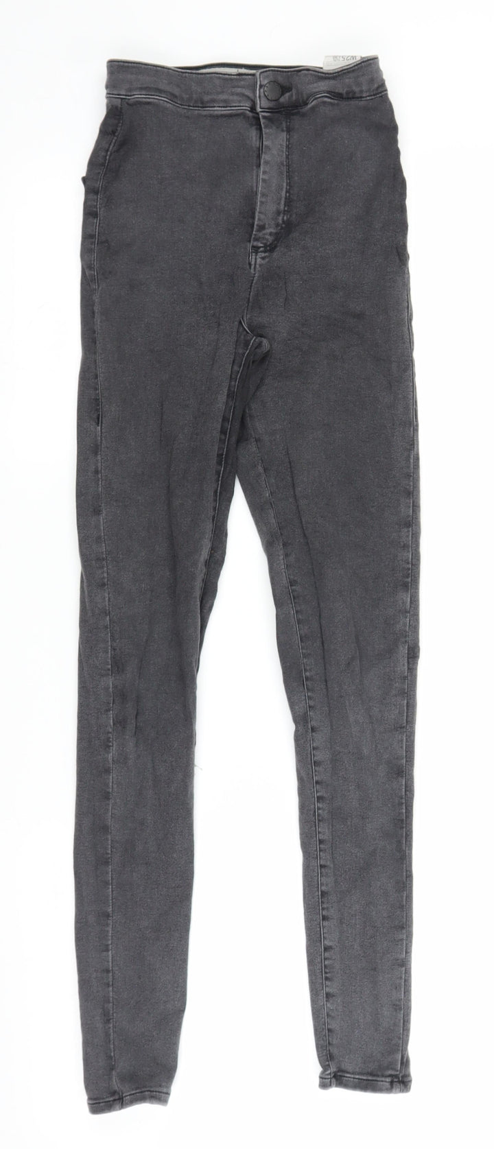 Topshop Womens Grey  Denim Jegging Jeans Size 25 in L26.5 in
