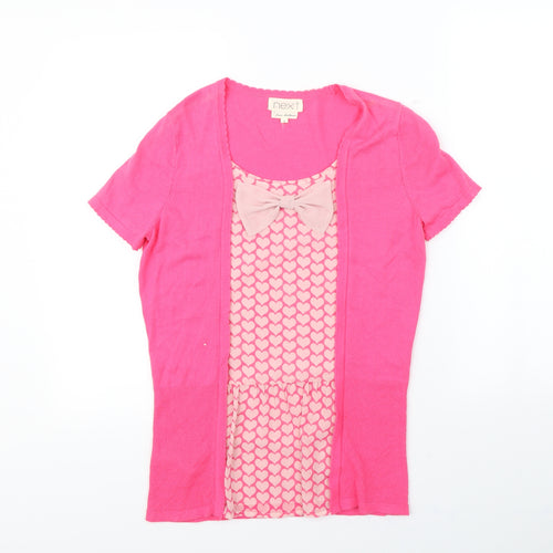 NEXT Womens Pink   Pullover Jumper Size 8