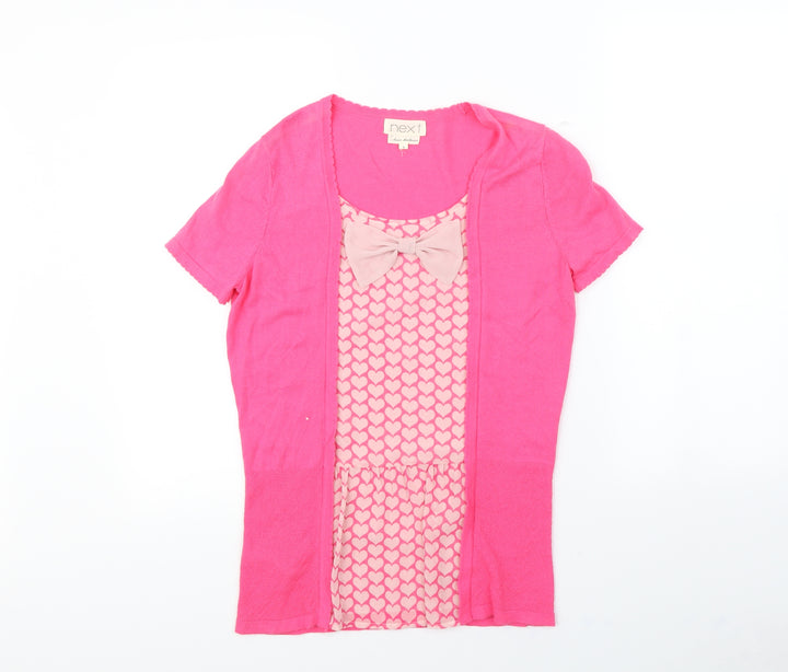 NEXT Womens Pink   Pullover Jumper Size 8