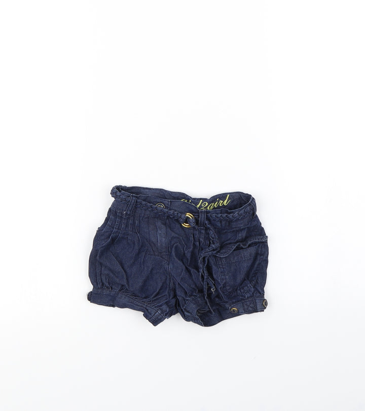 Girl 2 Girl Girls Blue   Cargo Shorts Size 3 Years