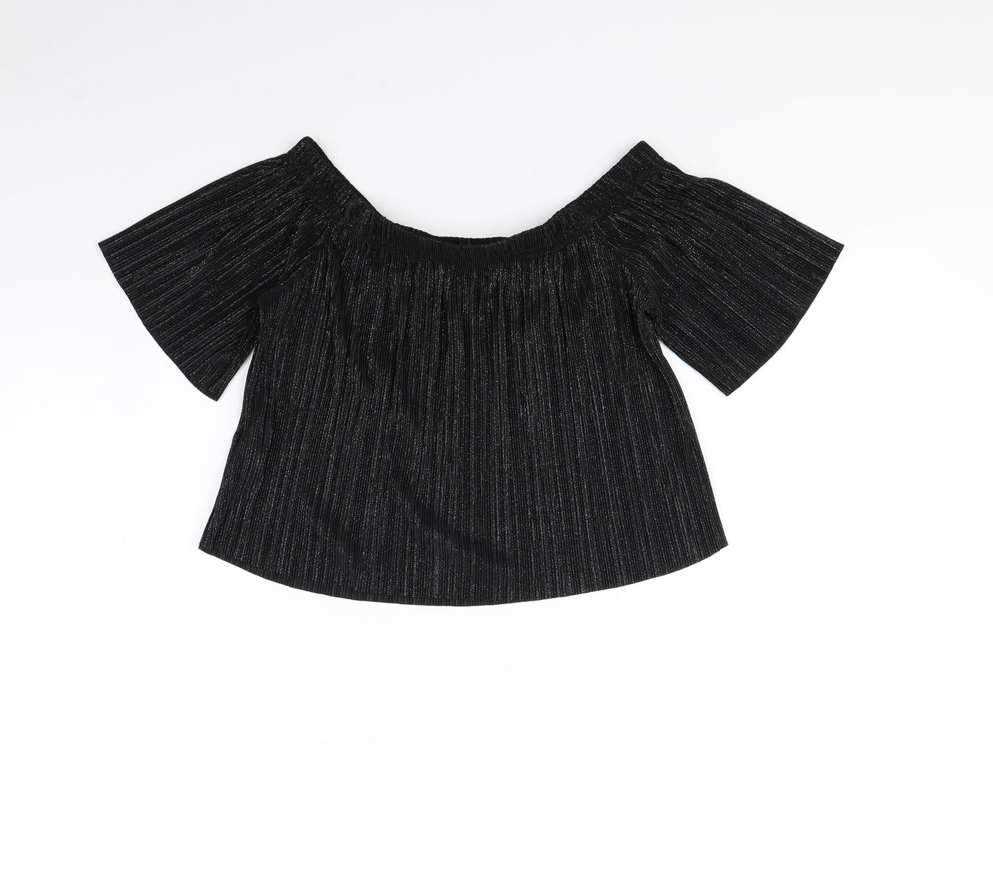 pretty little Thing Womens Black   Basic Tank Size 8