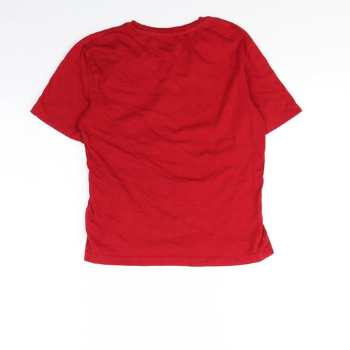 Craghoppers Boys Red   Basic T-Shirt Size 13 Years  - Bear Grylls