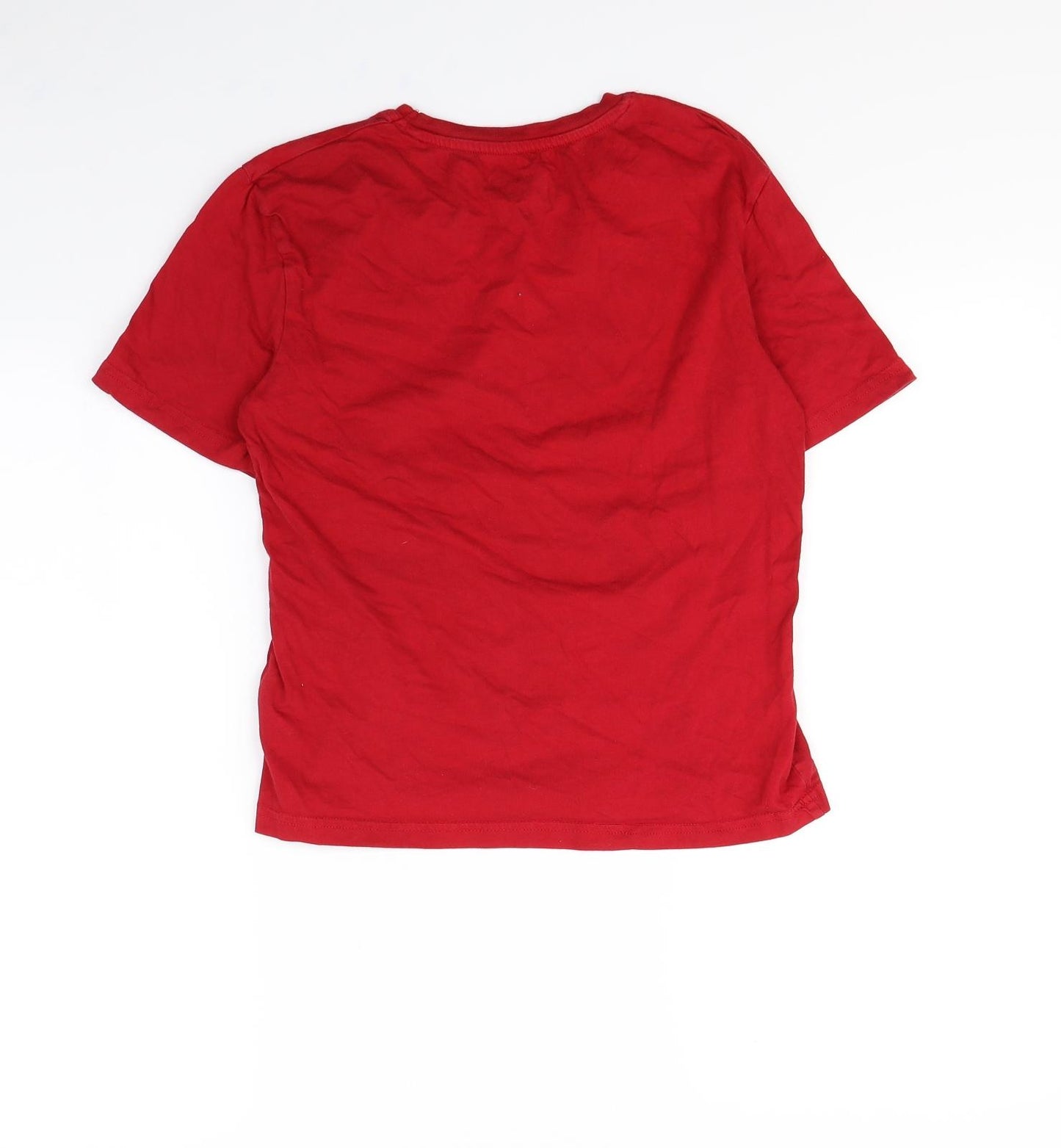 Craghoppers Boys Red   Basic T-Shirt Size 13 Years  - Bear Grylls