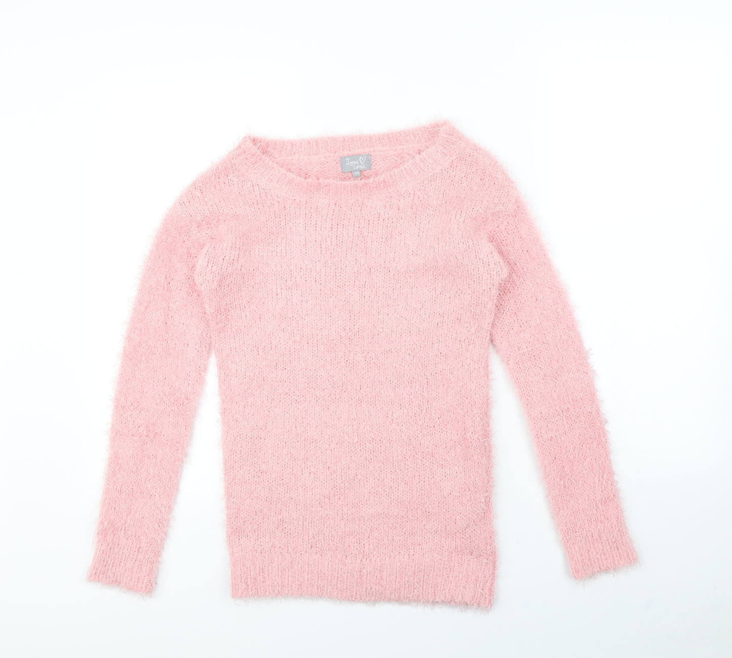 Lottie Loves Womens Pink   Pullover Jumper Size XS