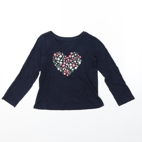 Gap Girls Blue   Basic T-Shirt Size S