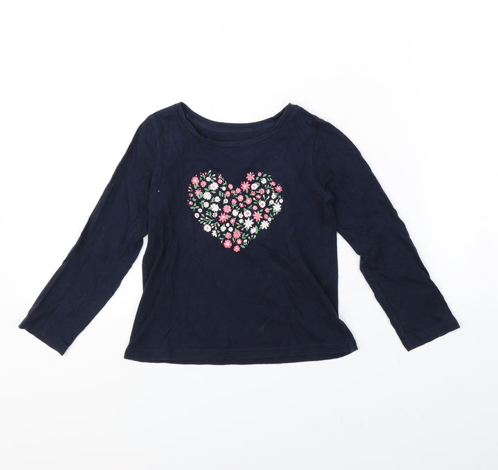 Gap Girls Blue Basic T-Shirt Size S