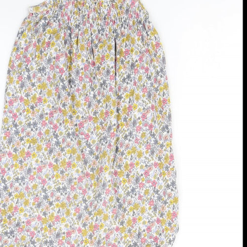 NEXT Girls White Floral  Playsuit One-Piece Size 2 Years
