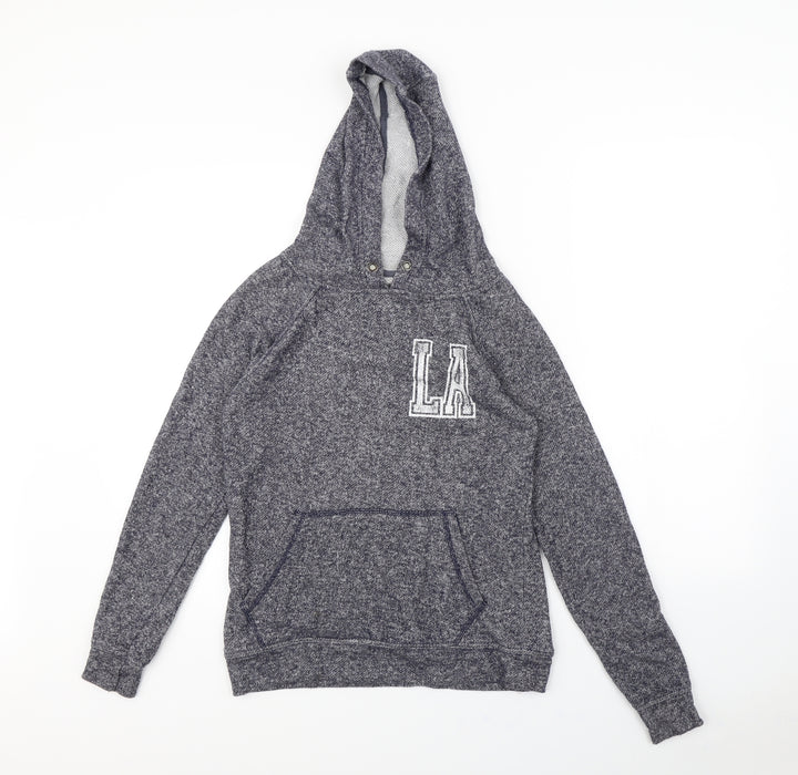 Atmosphere Womens Blue Pullover Hoodie Size 8