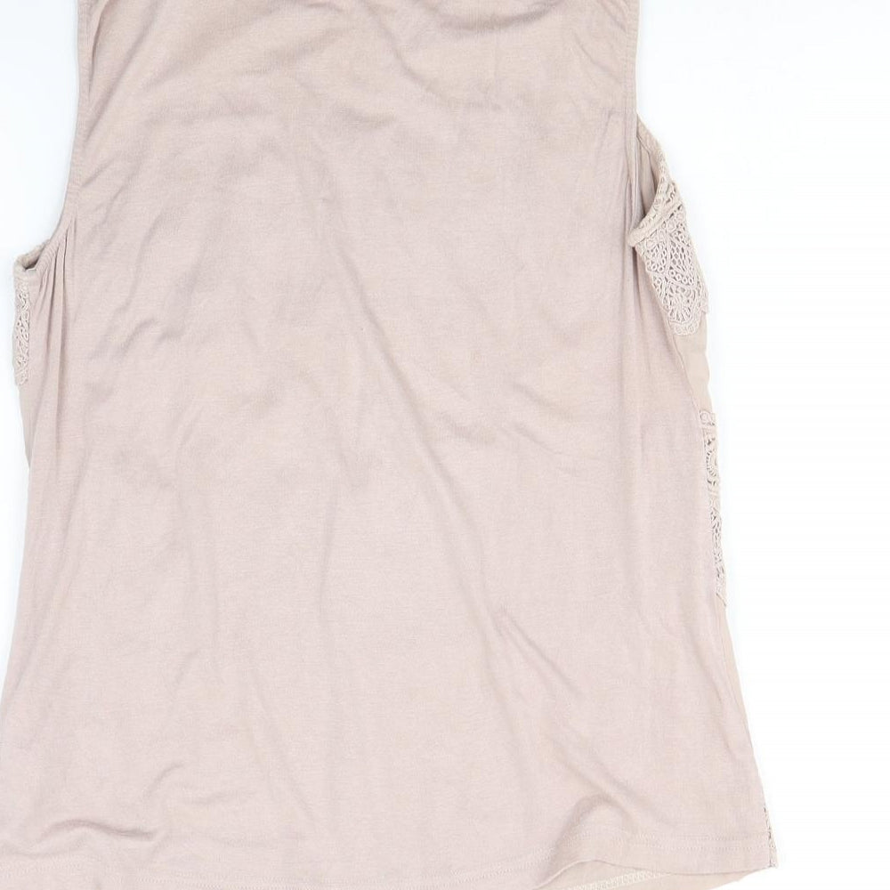 New Look Womens Pink   Basic Tank Size 10