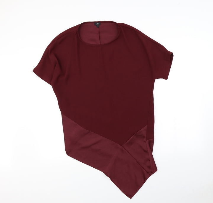 River Island Womens Red Basic Blouse Size 10