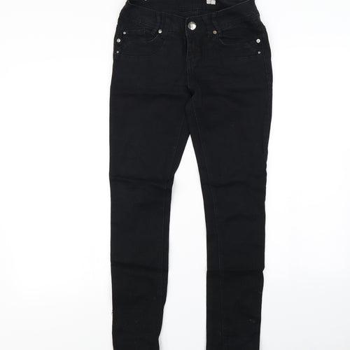 Preworn Womens Black   Skinny Jeans Size 8 L30 in