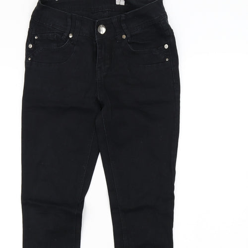 Preworn Womens Black   Skinny Jeans Size 8 L30 in
