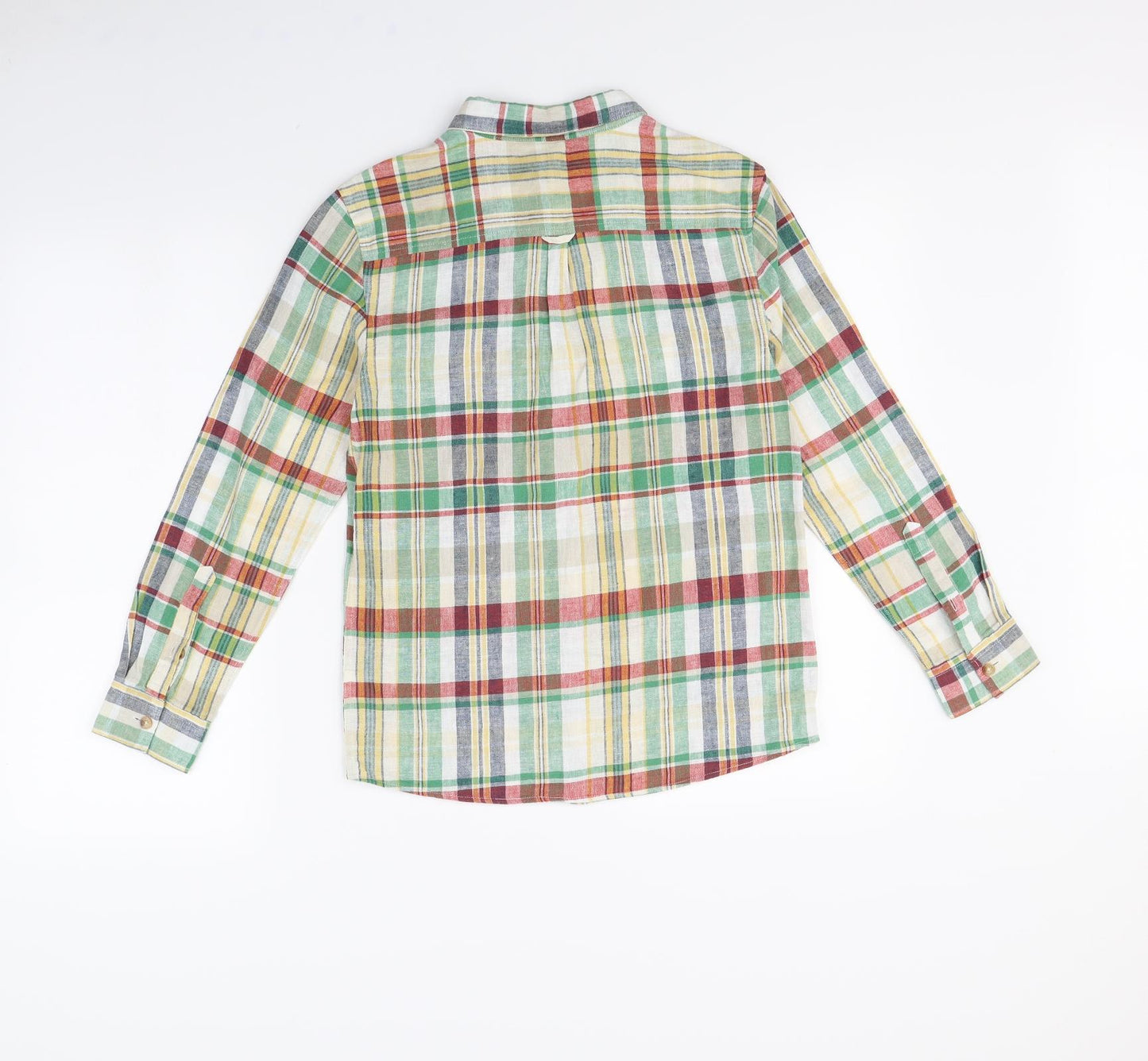 Autograph Boys Multicoloured Check  Basic Button-Up Size 11 Years