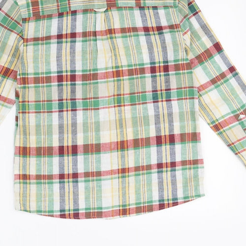 Autograph Boys Multicoloured Check  Basic Button-Up Size 11 Years