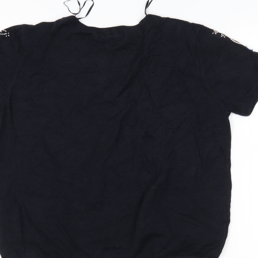 M&S Womens Blue   Pullover Jumper Size 12