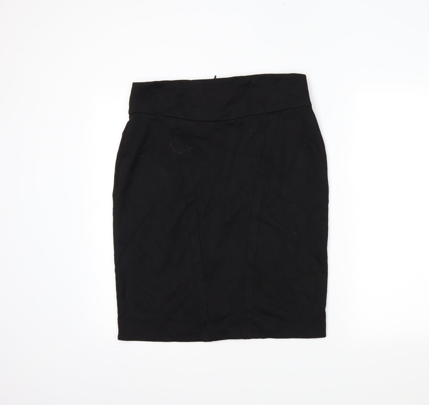 F&F Womens Black   Straight & Pencil Skirt Size 14