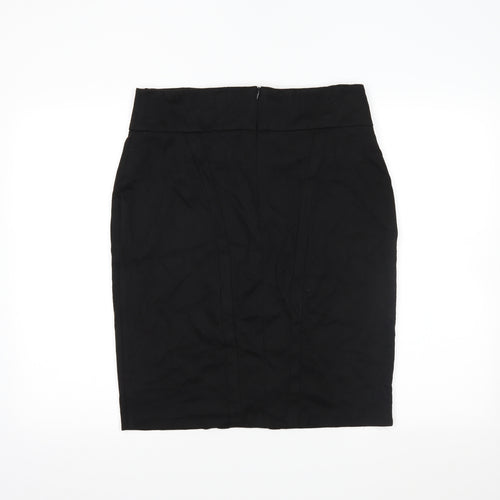 F&F Womens Black   Straight & Pencil Skirt Size 14