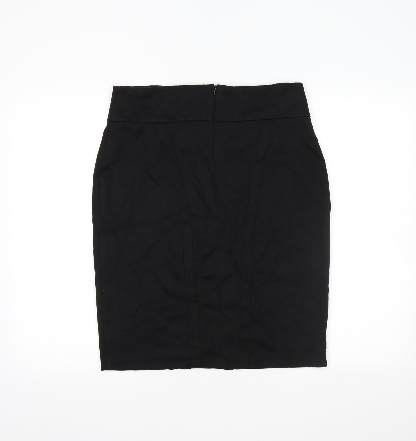 F&F Womens Black   Straight & Pencil Skirt Size 14