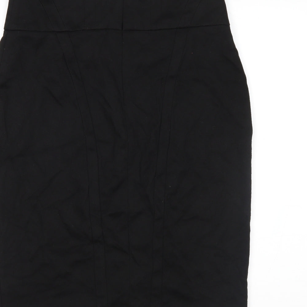 F&F Womens Black   Straight & Pencil Skirt Size 14